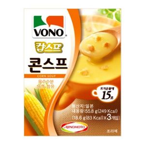 제이큐 농심 VONO 콘스프 3개입 X ( 2세트 )