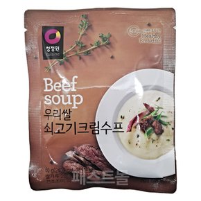 우리쌀 쇠고기크림스프 60g