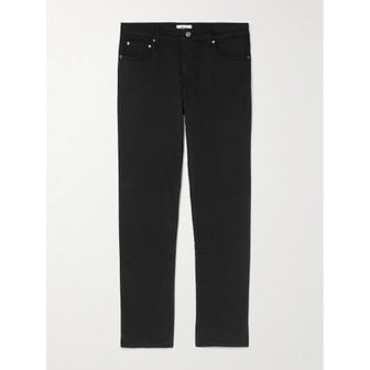 NN07 NN.07 토니 1923 스트레이트 레그 가먼트 다이드 코튼 블렌드 트윌 팬츠 46376663162930036