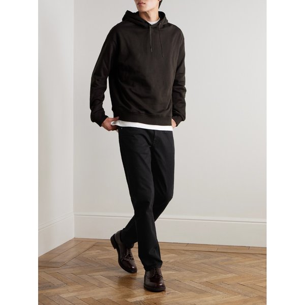 NN.07 토니 1923 스트레이트 레그 가먼트 다이드 코튼 블렌드 트윌 팬츠 46376663162930036