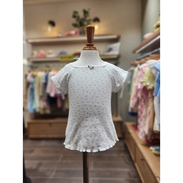 [파주점] 리틀그라운드(WH)룰라비- 립플라워티셔츠 7531233203