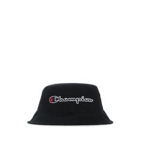 805556 KK001 Black cotton bucket hat