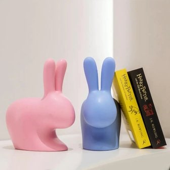 퀴부 [퀴부 Qeeboo] 정품 래빗 북엔드 Rabbit XS Bookend 인테리어소품 집들이선물추천