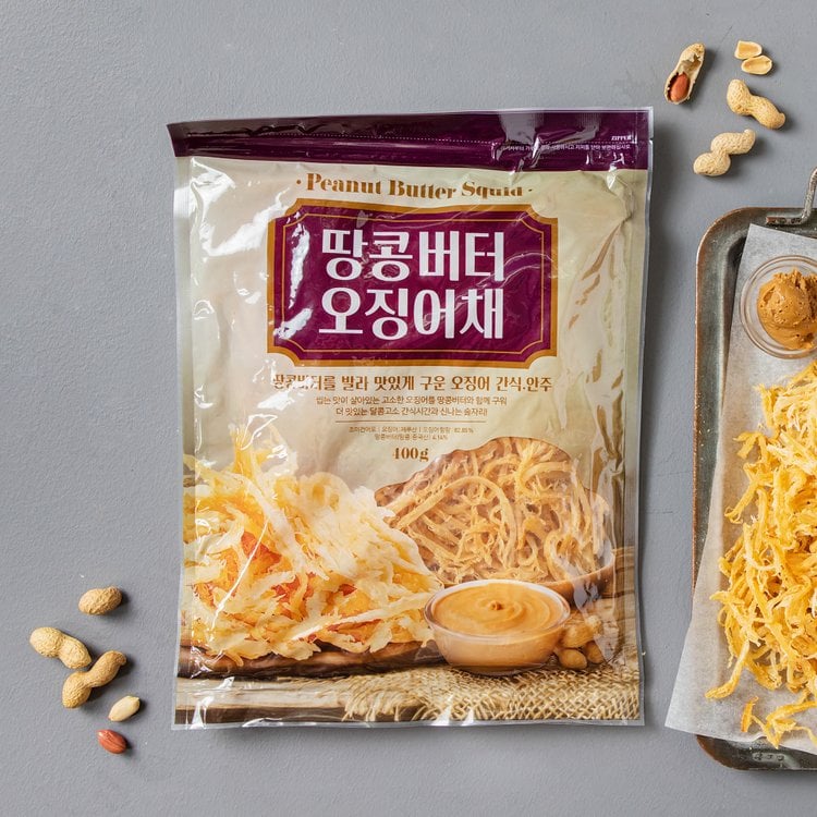 땅콩버터구이 오징어채 400g, 믿고 사는 즐거움 SSG.COM 땅콩버터구이 오징어채 400G, 믿고 사는 즐거움 Ssg.Com