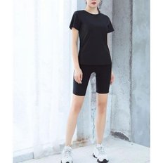 [오노마] ONM 여자 다이어트 땀복 상의 하의 세트 운동 헬스복