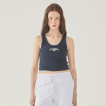 후아유 Campus Lettering Sleeveless  WHRNF2621F