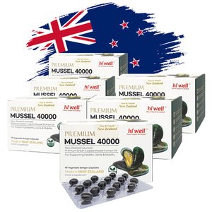  하이웰 뉴질랜드 최고함량 초록입홍합 40000 90캡슐x6통