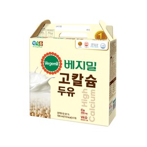 베지밀 고칼슘 두유 190ml*16