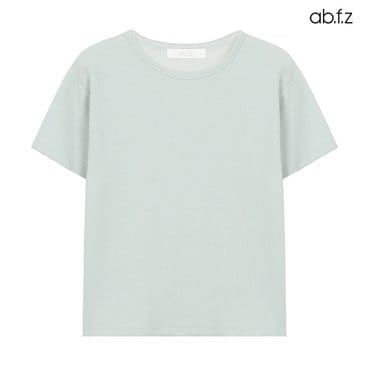 ab.f.z 무지 라운드 반팔 티셔츠 (AFY2QK35A)