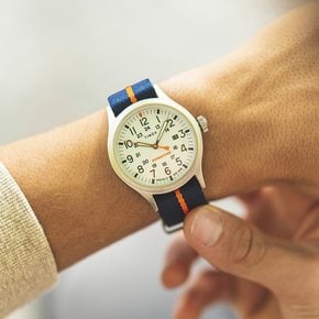 익스페디션 시에라 인디글로 패브릭 야광시계 40mm