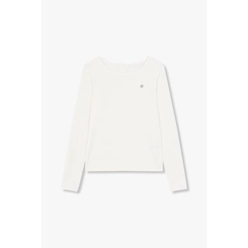 GCUT [지컷25S/S]로고 포인트 골지 티셔츠(7255140101)