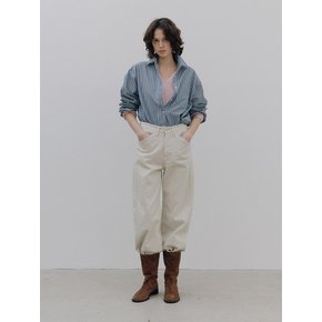 Multi-Strip Boxy Shirt (2color)