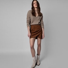 [여주점] 가죽스커트 Julipe Leather Skirt ZE2SFCTSK013Z25