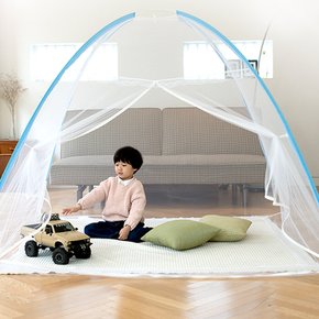 원터치모기장 7~8인용+썸머링5p/모기장텐트/침대