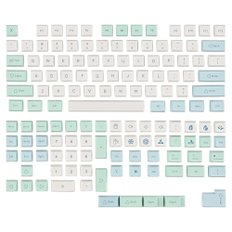 XDA PBT 60%, 137 ANSI 미국 ISO 영국 체리 게이트론 MX 프로파일 키캡 키 커스텀 게임 키