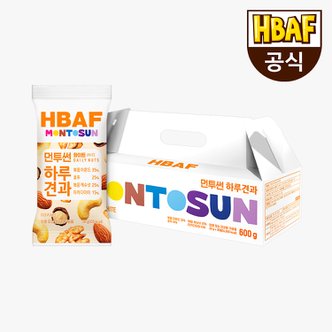 HBAF [본사직영]  먼투썬 하루견과 화이트 선물세트 (30봉)