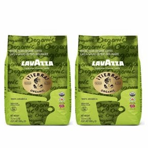 라바짜 티에라 라이트 홀빈 원두 커피 Lavazza Tierra Whole Bean Coffee 1kg 2개