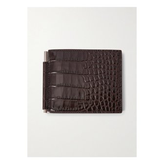 톰포드 크록-이펙트 가죽 지갑 46376663162930690