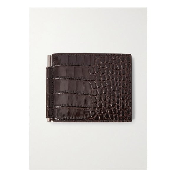크록-이펙트 가죽 지갑 46376663162930690