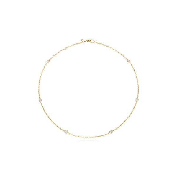 포인트 체인 옐로우 목걸이 TNSBRG00002M