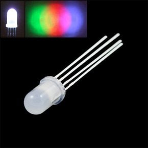 P76 고휘도 풀컬러 5파이 RGB LED 5mm 멀티 아두이노