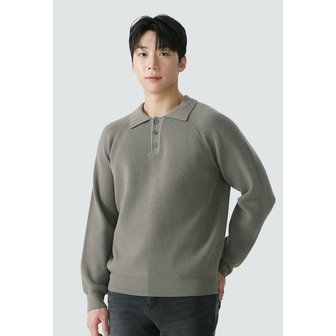 신세계라이브쇼핑 [25FW] 남성) 카라 하찌 니트 AP4WSW706-LK