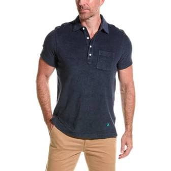 이스퀘어 5039643 Brooks Brothers Terry Cloth Polo Shirt