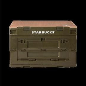 [스타벅스] 스타벅스 폴더블 대형 캠핑 박스 트렁크 공간 정리함 휴대용 (S11236962)