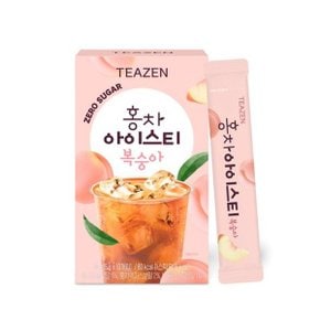 티젠 홍차 아이스티 복숭아 10스틱