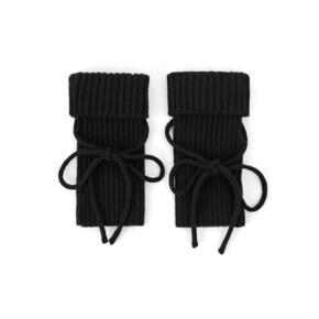 RIBBON WARMER / LAMBS WOOL / BK