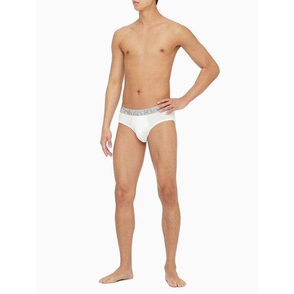 남성 엠보스드 아이콘 코튼 힙브리프_NB3298100