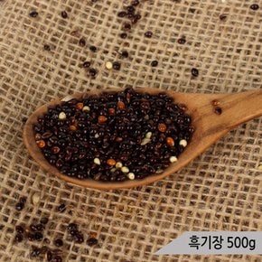 건강알곡 흑기장 500g 앵무새 햄스터 모이 사료 간식