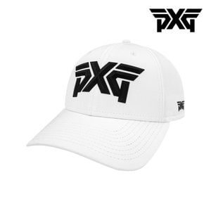  PXG 페이스테드 로고 940 골프 캡모자 화이트