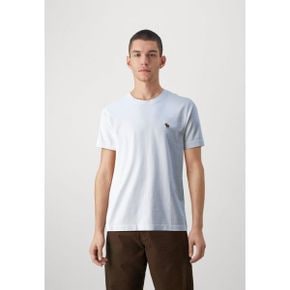 4333043 Abercrombie  Fitch LIFELIKE ICON CREW NEUTRALS - Basic T-shirt bright white