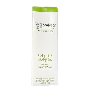  상하목장 유기농 저지방우유 900ml 코스트코