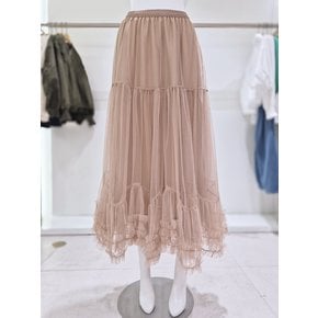 티어드 튤 롱스커트 MN05SK711