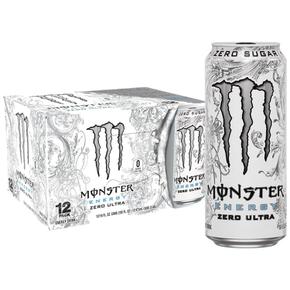 [해외직구] Monster Energy 몬스터에너지 무설탕 제로 울트리 에너지 음료 473ml 12캔