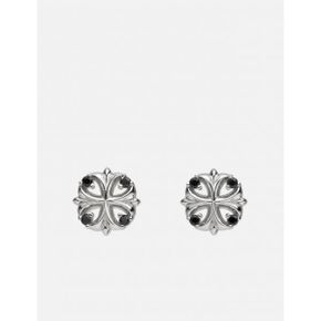 MIDNIGHTFACTORY Maltese cross stud earrings