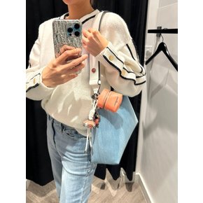 칼라거펠트 26SS 여성 데님 숄더백