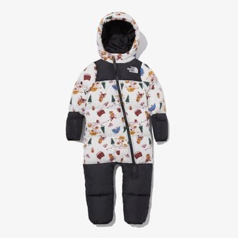 노스페이스키즈 NQ1DP93T 베이비 1996 레트로 눕시 원 피스 BABY 1996 RETRO NUPTSE ONE PIECE