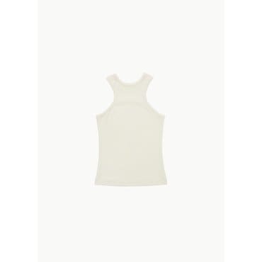 샵아모멘토 카이스 25SS 0076 Easy Curved Singlet, Ivory