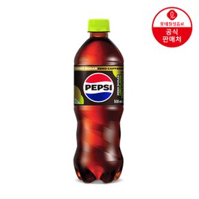 [본사직영] 펩시제로슈거 제로카페인 라임향 500ml x 18펫