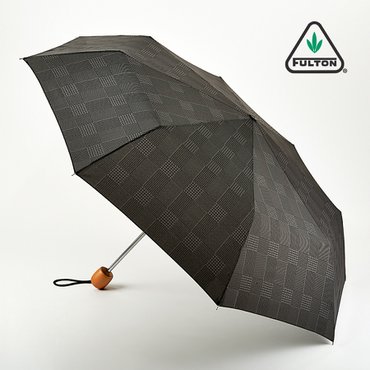 펄튼 스토어웨이 디럭스2 스모키 그레이 체크 우산 3단 26cm