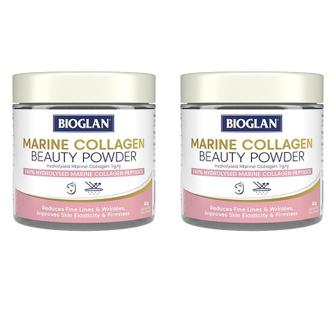  호주직구 Bioglan 바이오글랜 마린 콜라겐 뷰티 파우더 40g 2팩