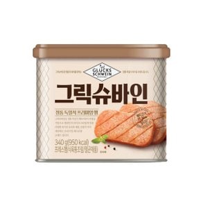 [비동시][오티삼립]그릭슈바인 캔햄 340g 24개