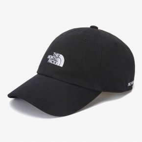 TNF 로고 소프트 캡 NE3CN58A_BLK