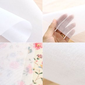 ]한복 비접착 하드 심지 원단 형태유지