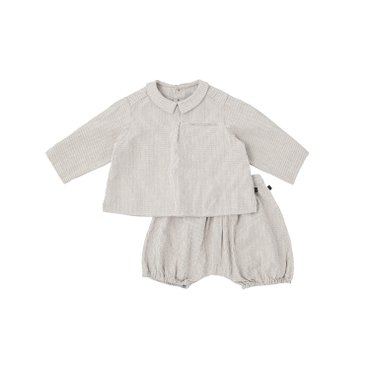 베네베네 BABY) 하퍼 스트라이프 셔츠 세트