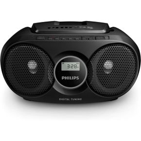 영국 필립스 라디오 Philips AZ215B/12 CD Player Radio 3 W 블랙 1750725