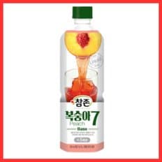 참존 복숭아 과일 원액 음료 베이스 835ml x 1개